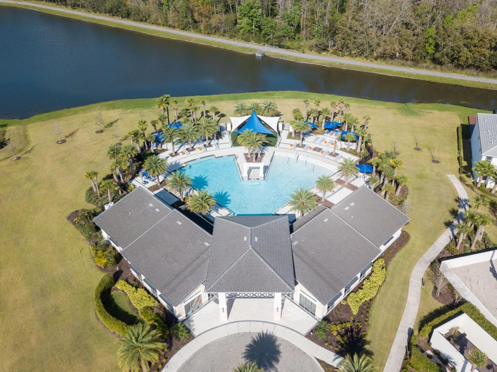 5Br 5Bath Pvt Home Bbq Pool 15Min Disney 3056Ft Kissimmee Luaran gambar